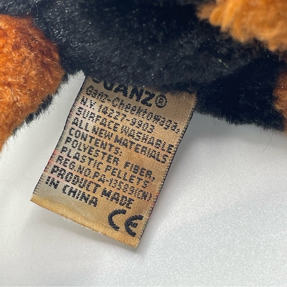 Ganz Webkinz Stuffed Plush Black And Tan Dachshund Puppy Dog used - Picture 6 of 7